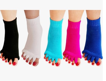 Medias separador dedos portura piesSP-16